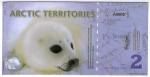 **   ARCTIC TERRITORIES     2  polar $   2010   p-3b  (Polymer)    UNC   **