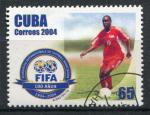 Timbre de CUBA 2004  Obl  N 4171  Y&T  Football
