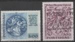 Portugal : n 1048 et 1049 o oblitrs anne 1969