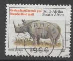 AFRIQUE DU SUD N 813 o Y&T  1993 Rhinocros (Diceros bicornis)
