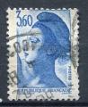 Timbre FRANCE 1987 Obl  N 2485  Y&T   Marianne Type Libert