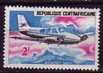 Rp. Centrafricaine 1967  Y&T  95  N**   avion
