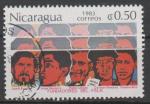NICARAGUA N1278 o Y&T 1983 fondateur du front Sandiniste de libration National