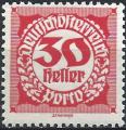 Autriche - 1919 - Y & T n 80 Timbre taxe - MH (2