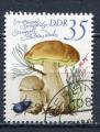 Timbre  ALLEMAGNE RDA  1980  Obl   N 2214   Y&T   Champignons