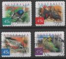 AUSTRALIE N 1970  1973 o Y&T 2001 Nature Australienne (Oiseaux)