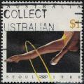 Australie 1988 Oblitr Used Gymnaste avec cerceau Jeux Olympiques Soul SU