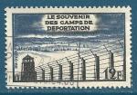 N1023 Libration des camps de dportation oblitr