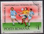 ROUMANIE N 3890 o Y&T 1990 Italie 90 Coupe du monde de football phase finale