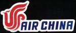 Autocollant Air China Compagnie Arienne