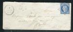 Rare lettre de Mur de Sologne pour Nantes ( Loir & Cher 1852 ) avec un n° 4