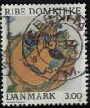 Danemark 1987 Oblitr Used Fresque Cathdrale de Ribe Domkirke SU