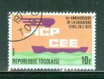Togo 1975 Y&T 863 oblitr Bateau