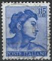 Italie - 1961 - Yt n 840 - Ob - Michel-Ange ; Tte d'athlte
