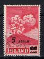 Islande / 1954 / Volcan / YT n 250 oblitr