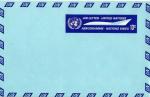 N.U./U.N. (New York) 1966 - Arogramme/Air letter, 13c - Sc UC 7 **