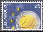 LUXEMBOURG - 2001 - L'euro - Yvert 1502 - Oblitr 