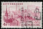 Luxembourg 1975 Oblitr Used Industrie et Ville de Differdange