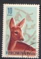 Timbre ROUMANIE  1961  Obl  N 1781  Faons