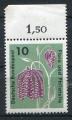 Timbre ALLEMAGNE RFA 1963 Neuf **  N 264  Y&T Fleurs 