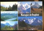 CPM neuve Montagnes du Dauphin Multi vues Obiou Pelvoux Meije Mont Aiguille Lau