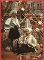 Sables d'Olonne ( 85 ) Costumes des Reines des Sables - Carte crite 1980 BE