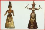 Muse Hracls : Statuettes de Cnossos - Carte non-circule TBE