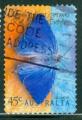 Australie 1998y7t 1704 nneuf oblitéré Papillon