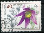 Timbre de BULGARIE 1991  Obl  N 3419  Y&T  Fleurs