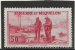 SAINT PIERRE ET MIQUELON année 1938  Y.T N°177 NEUF* cote 1.25€ Y.T 2022  