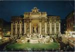 ROME - La Fontaine de Trevi adoss au Palais Poli - 1995