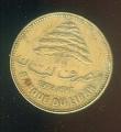 Pice Monnaie LIBAN  25 Piastres 1972   pices / monnaies