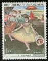 **   FRANCE     1,00 F   1970  YT- 1653  " Degas - Danseuse "   **