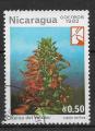 NICARAGUA - 1982 - Yt n 1218 - Ob - Fleurs : lobelia laxiflora