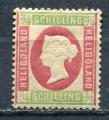 Timbre Allemagne HELIGOLAND Colo GB 1869-74 N 07 Cote 1998 Y&T = 45  