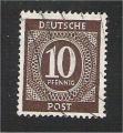 Germany - Deutsche Post - Scott 537