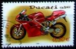 2002 3516 Moto Ducati 916 cachet rond