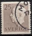 EUSE - Yvert n 421 - 1957 -  Roi Gustaf VI Adolf