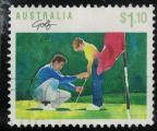 Australie 1989 Oblitr Used Sport Leon de Golf SU
