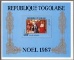 TOGO - 1987 - Noël - Yvert 1225/1226 + PA647/648 + BF 264 - Neuf **