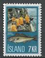 ISLANDE - 1971 - Yt n 411 - Ob - Industrie du poisson