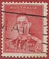Australia 1937-38.- Jorge VI. Y&T 112(B). Scott 169. Michel 142A.