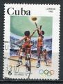 Timbre  CUBA  1983  Obl  N  2418   Y&T  Basket Ball