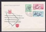 DDR - 1963 -  YT n  678/680  oblitr  entier postal