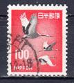 JAPON - 1968 - Oiseau -  Yvert 844A oblitr