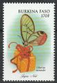 Timbre neuf ** n 1103(Yvert) Burkina Faso 1998 - Nol, papillon