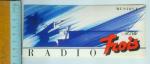 RADIO TROIS - RTBF - Autocollant // belgique // musique