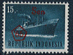 Indonsie - oblitr - navire