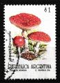 Argentine 1993 YT 1825 Obl Amanite muscaria
