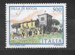 ITALIA Y&T n° 1591 U. n° 1662 Turistica, Villa di Riccia 1983 USATO